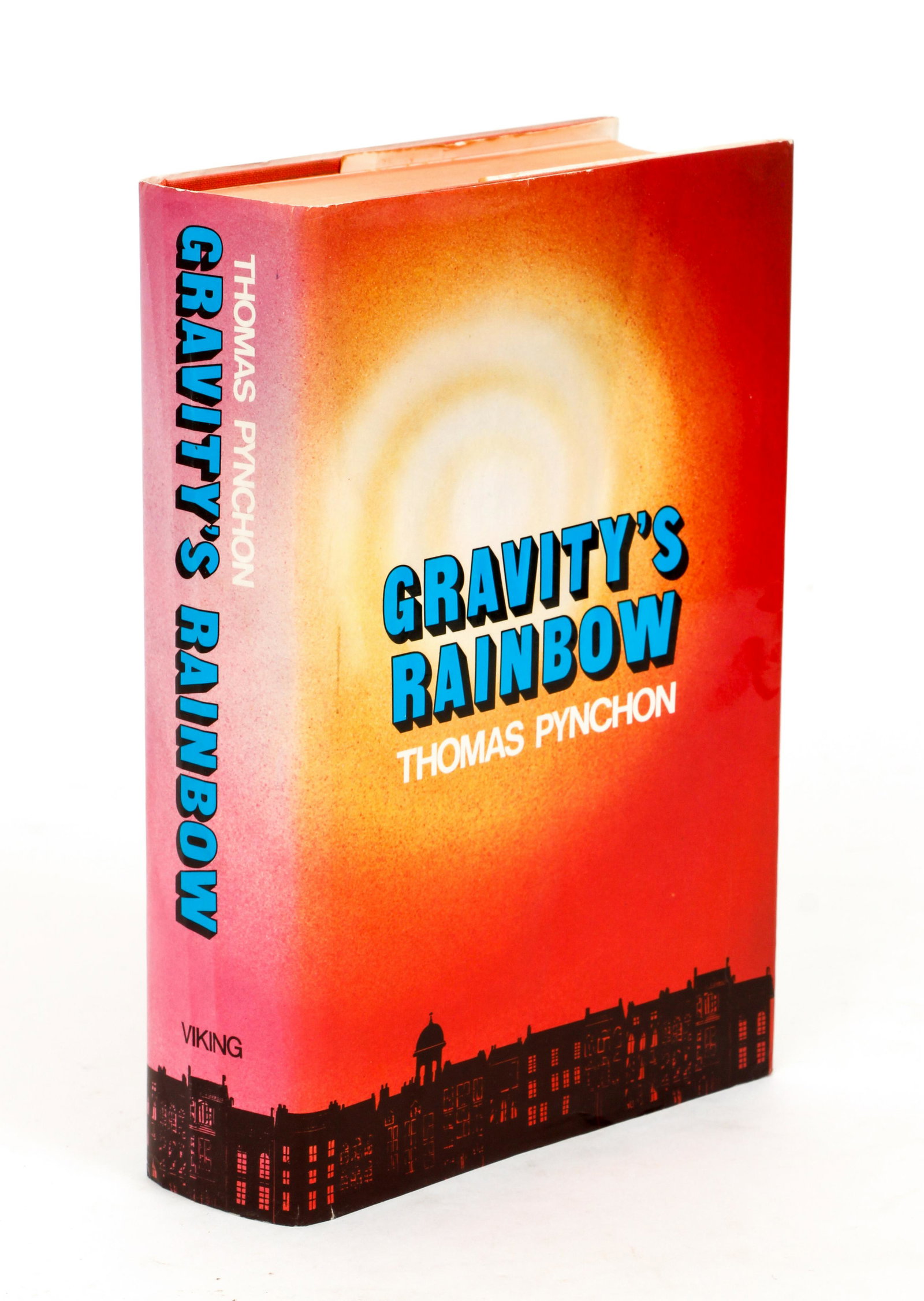 Thomas Pynchon Gravity's Rainbow First Issue DJ: Pynchon, Thomas, Gravity's Rainbow, 1973, First edition, first printing in a first issue dust jacket, Viking, hardcover, original cloth, in first issue jacket with 15.00 price and 0273 code on the fro