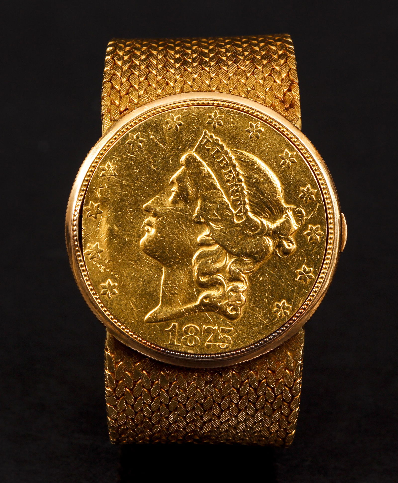 Juvenia 18K Gold 20 Gold Coin Watch 95 grams Dec 05, 2020 Concept