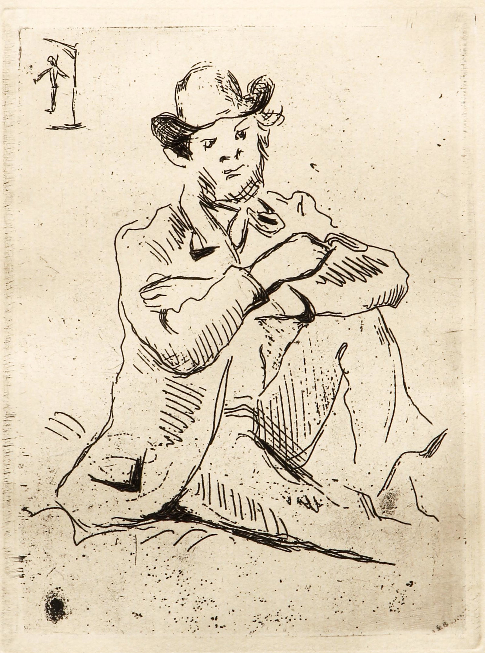 Cezanne Portrait du Peintre A. Guillaumin au Pendu (1 of 4)