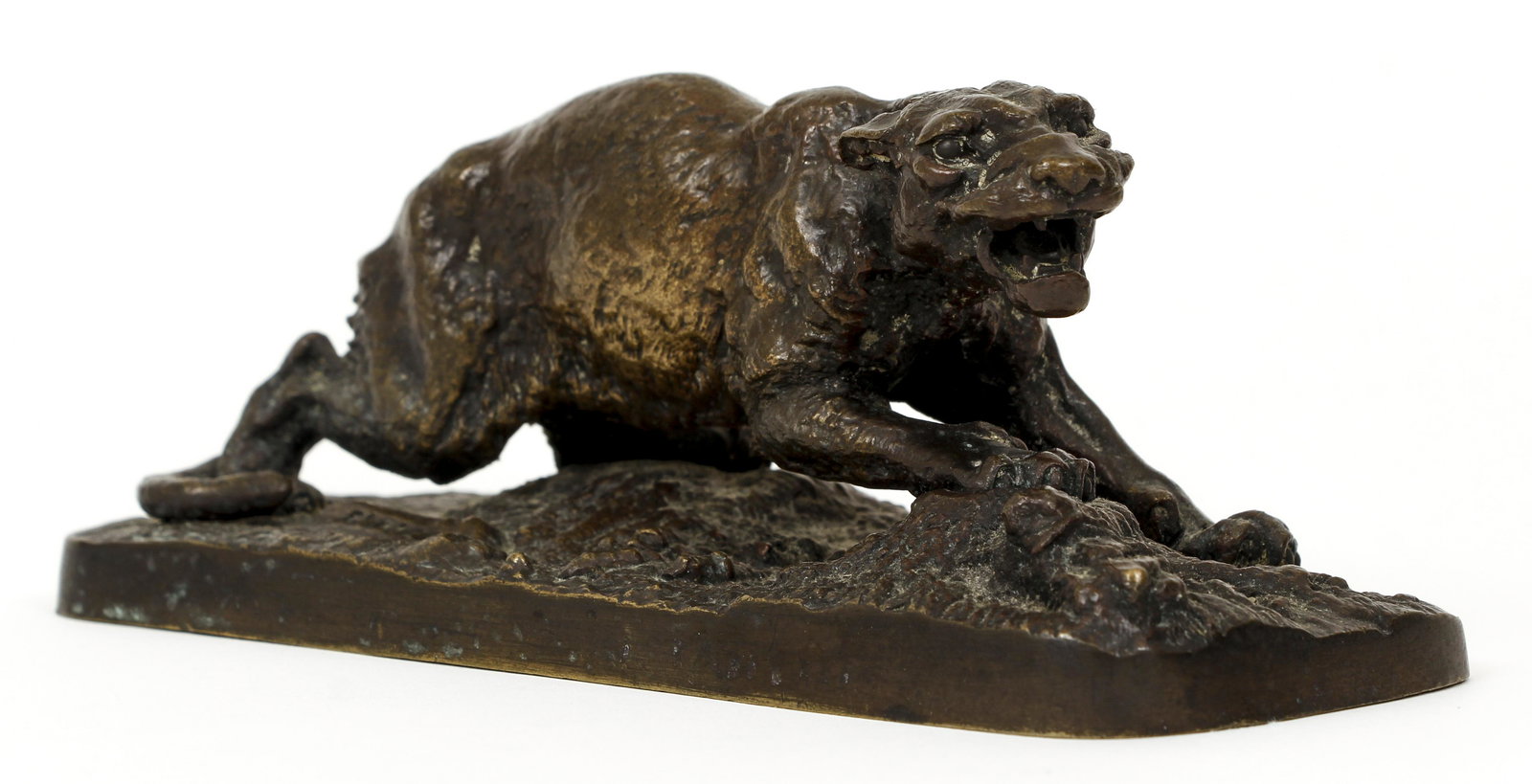 Pierre-Jules Mene bronze Model of a Panther (1 of 7)