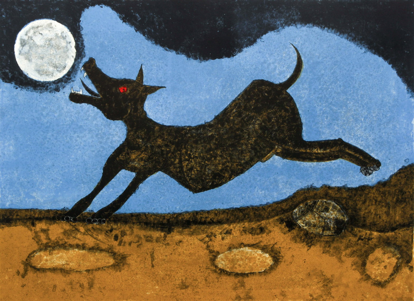 Rufino Tamayo 1988 lithograph Perro Ladrandole a la (1 of 9)