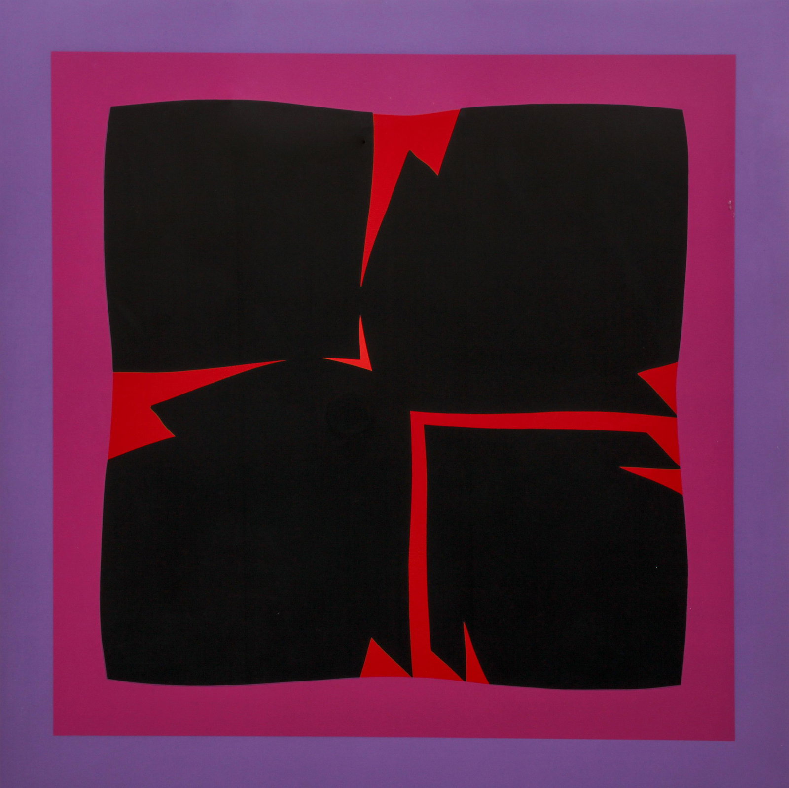 Jack Youngerman 1974 original serigraph "Untitled" (1 of 4)