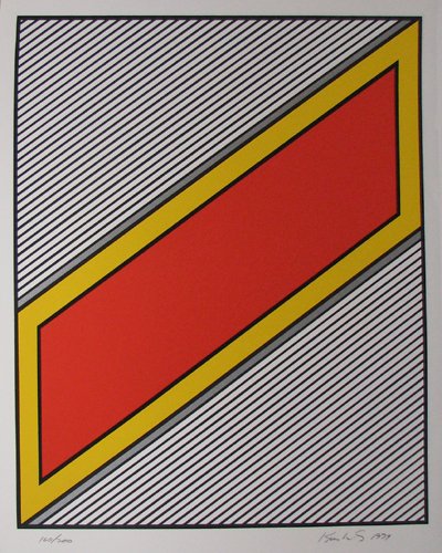 Nicholas Krushenick Untitled Geometric Abstract: Artist: Krushenick, Nicholas (American, 1929-1999) Work Title: Untitled Geometric Abstract Date: 1979 Medium: serigraph printed in colors Dimension