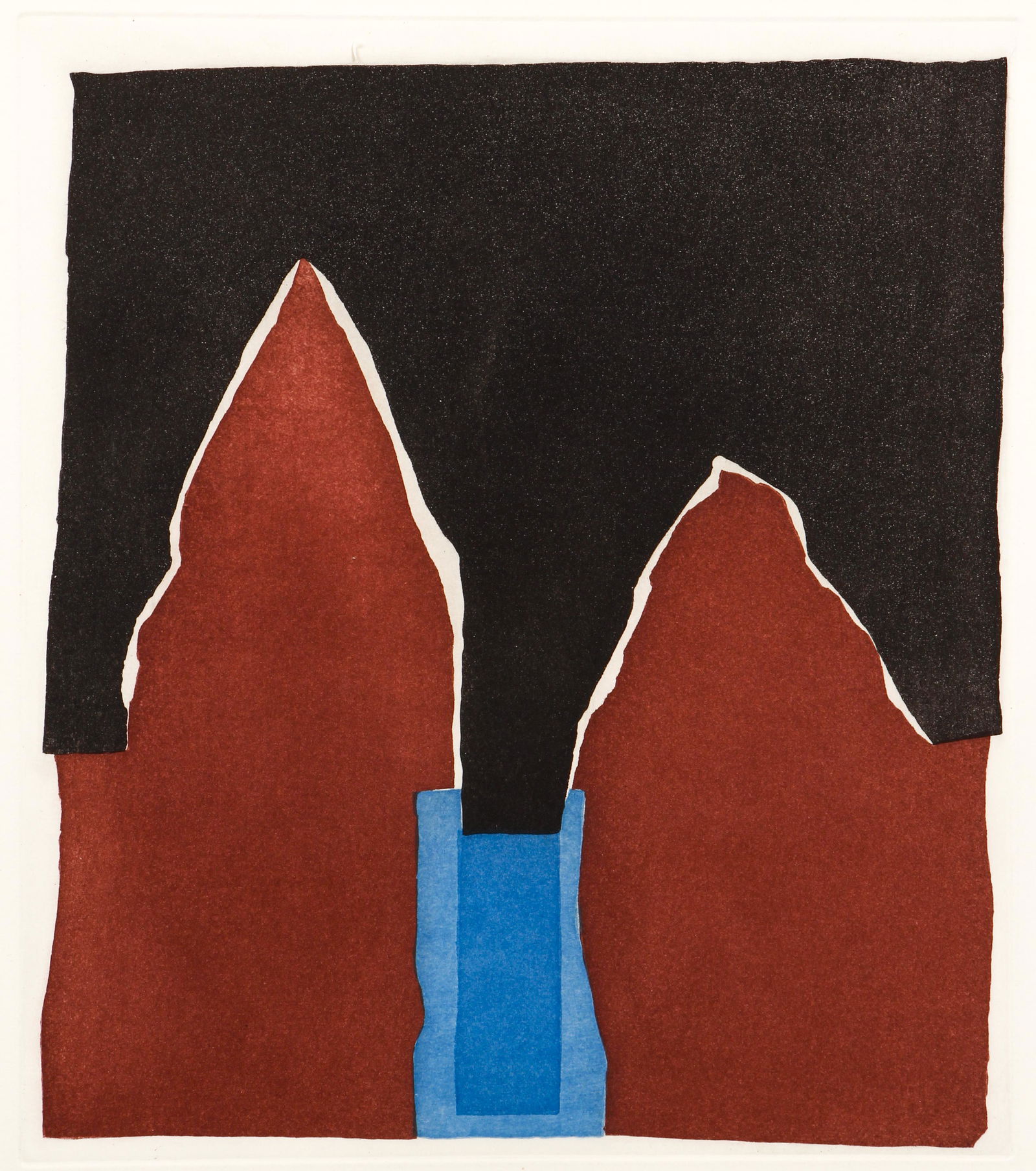 Giuseppe Santomaso Color Etching Signed 1978: Santomaso, Giuseppe (Italian, 1907-1990), Untitled 1 , 1979, color etching on wove paper, signed, dated and numbered 93/99 in in pencil, impression 15 x 12.5 inches, full sheet 30 x 22 inches, unframe