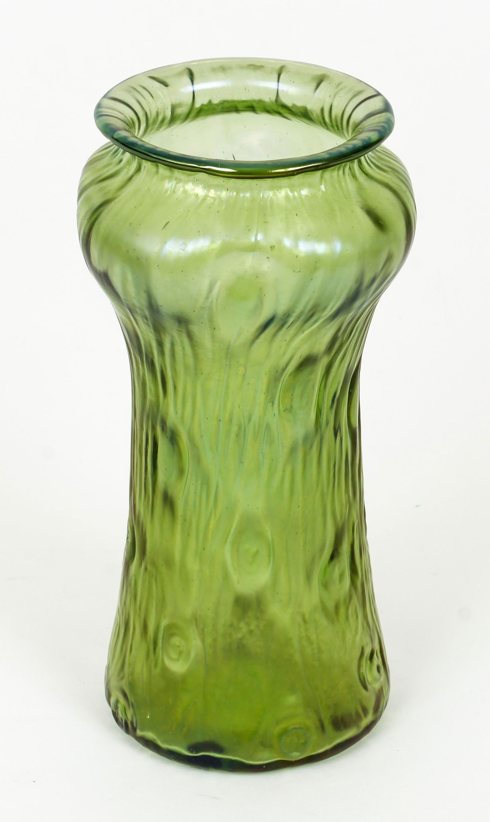 Loetz Rusticana Style Iridescent Art Glass Vase (1 of 5)