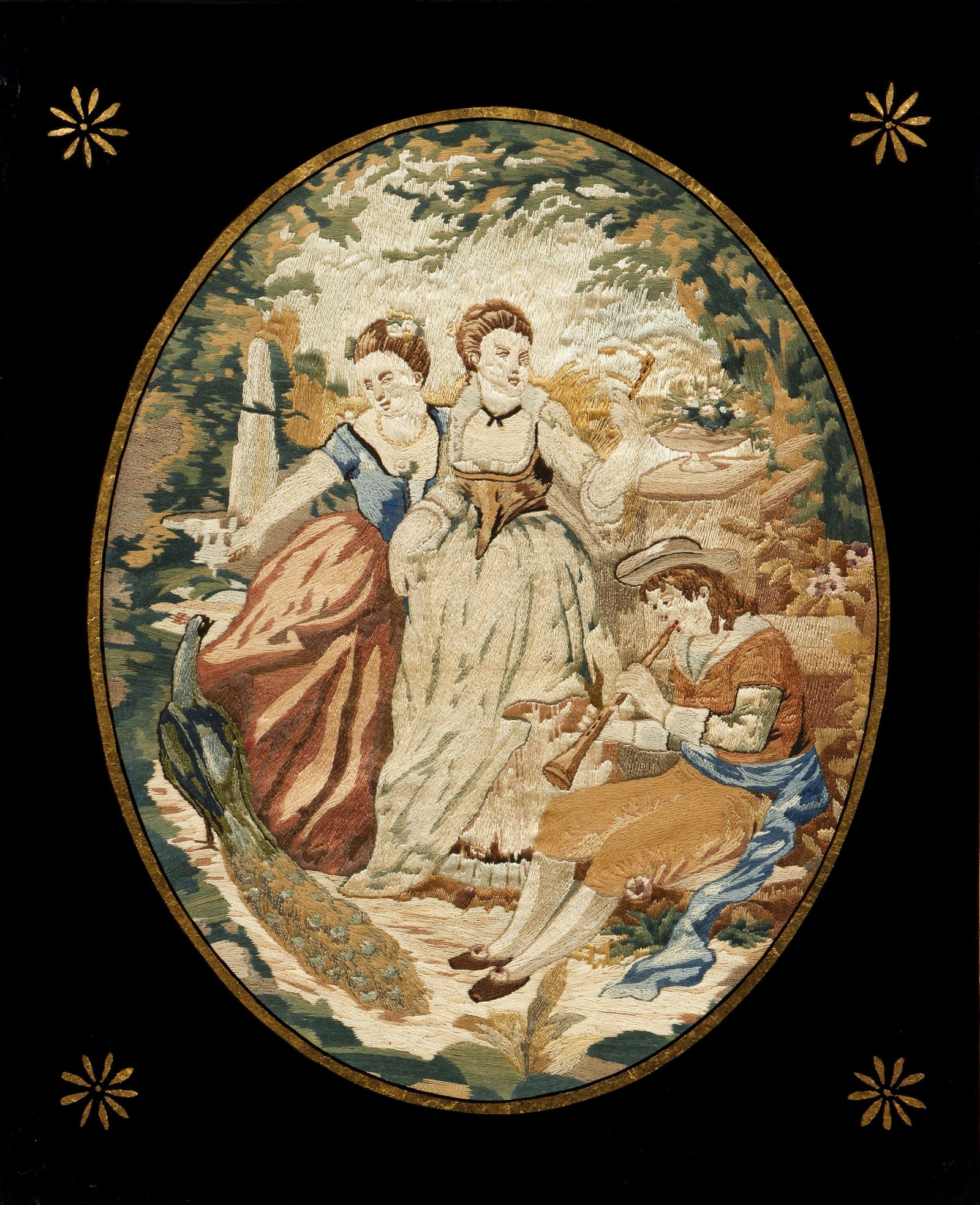 19th Century English Needlework Picture (1 of 7)
