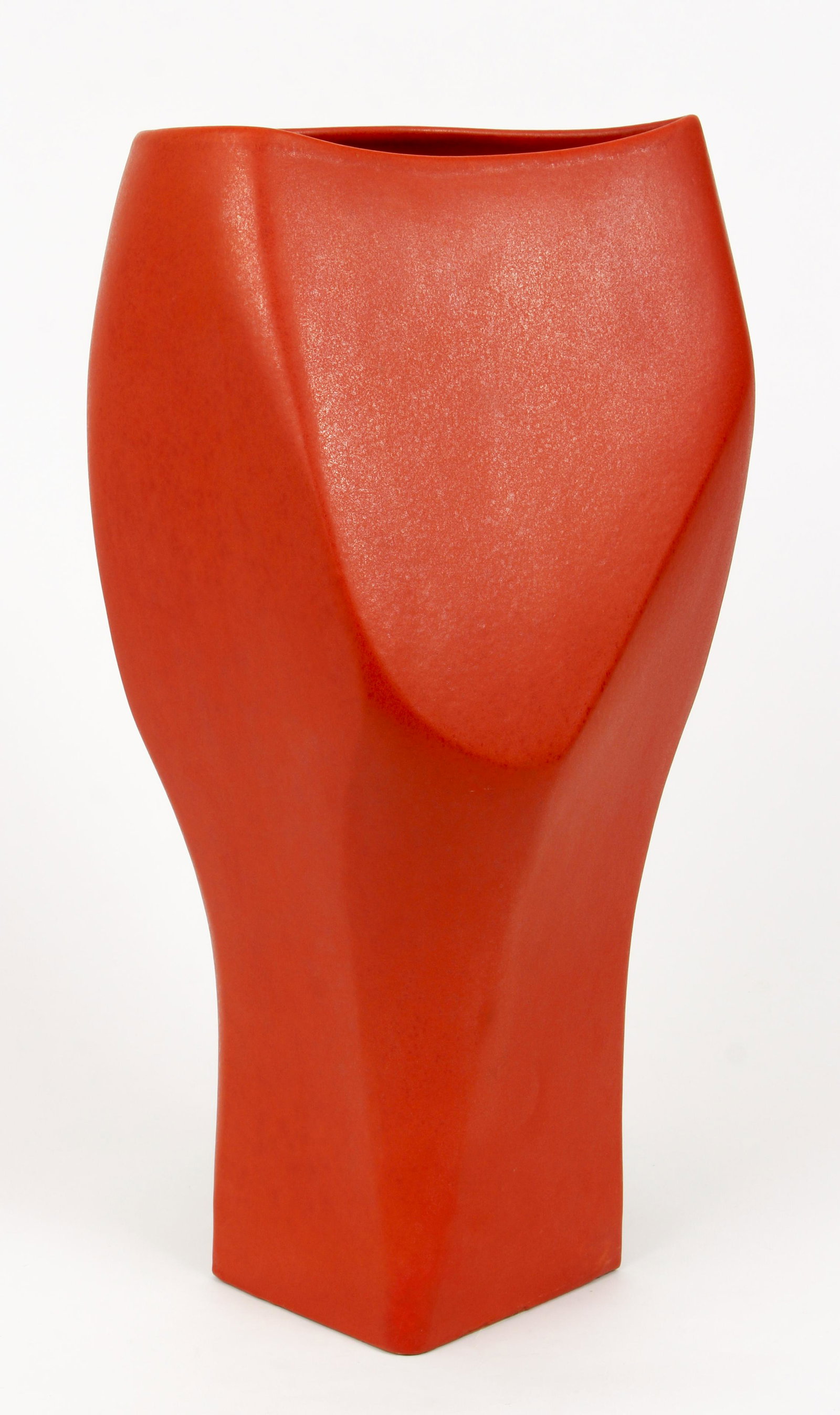 David Cressey Architectural Pottery Planter Red (1 of 7)