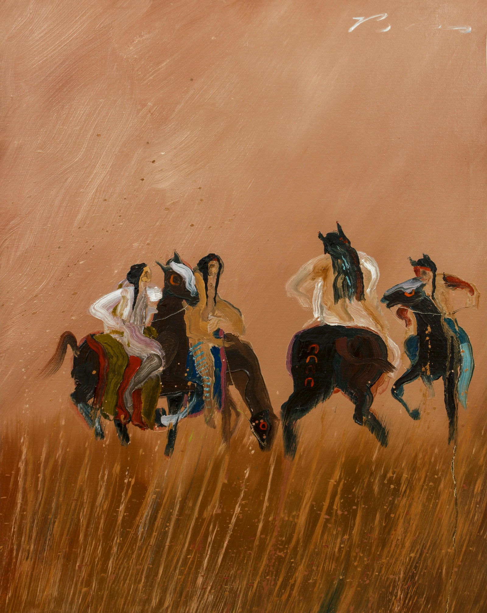 Earl Biss Argument in the Sweet Grass Oil Ptg 1980 (1 of 5)