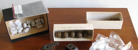 Collection of 19 Civil War Bullets & Musket Balls: Title:Collection of 19 Civil War Bullets & approx 10 Musket Balls Medium:assorted Dimensions:assorted