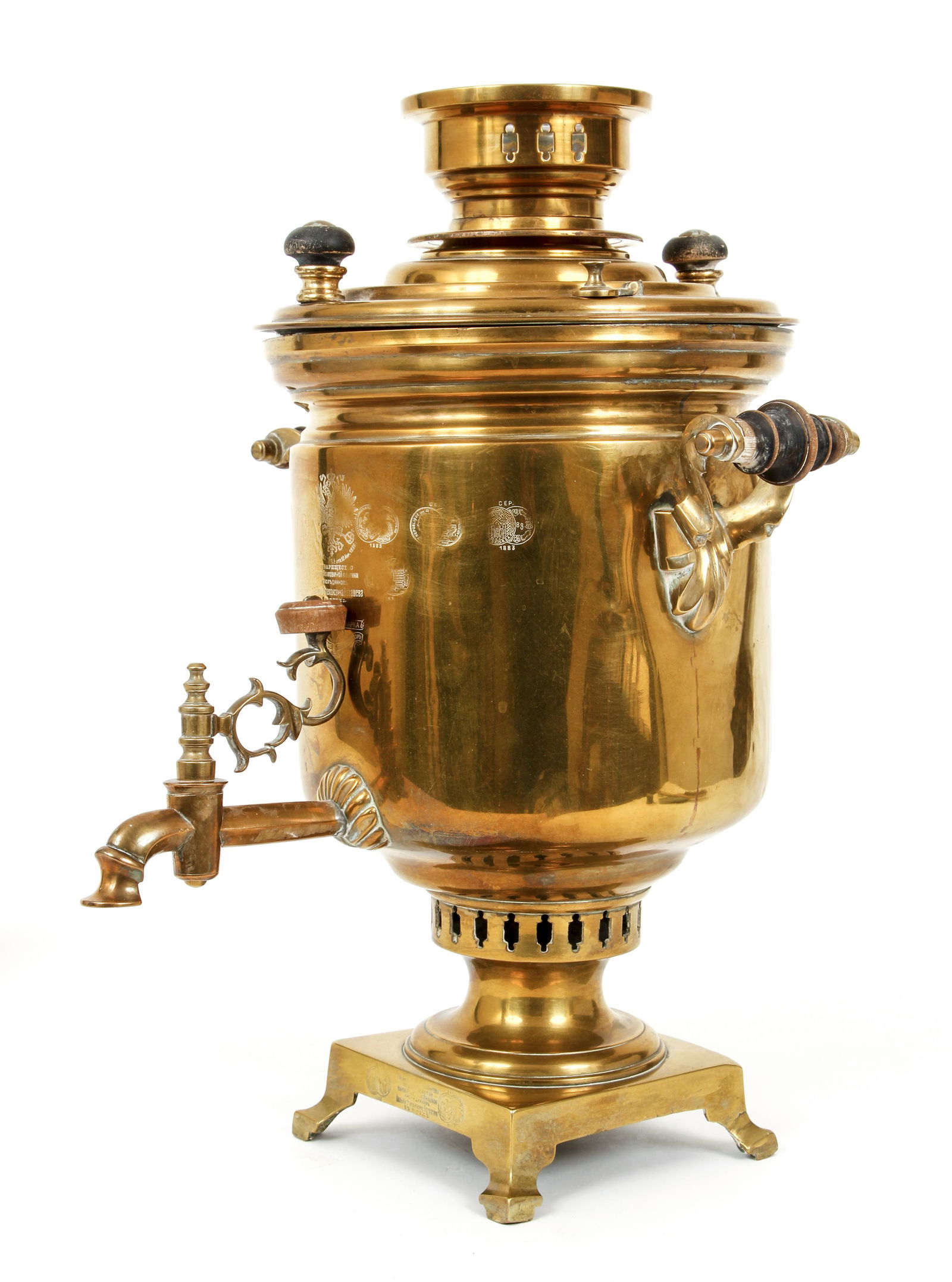 Russian Brass Samovar (1 of 10)