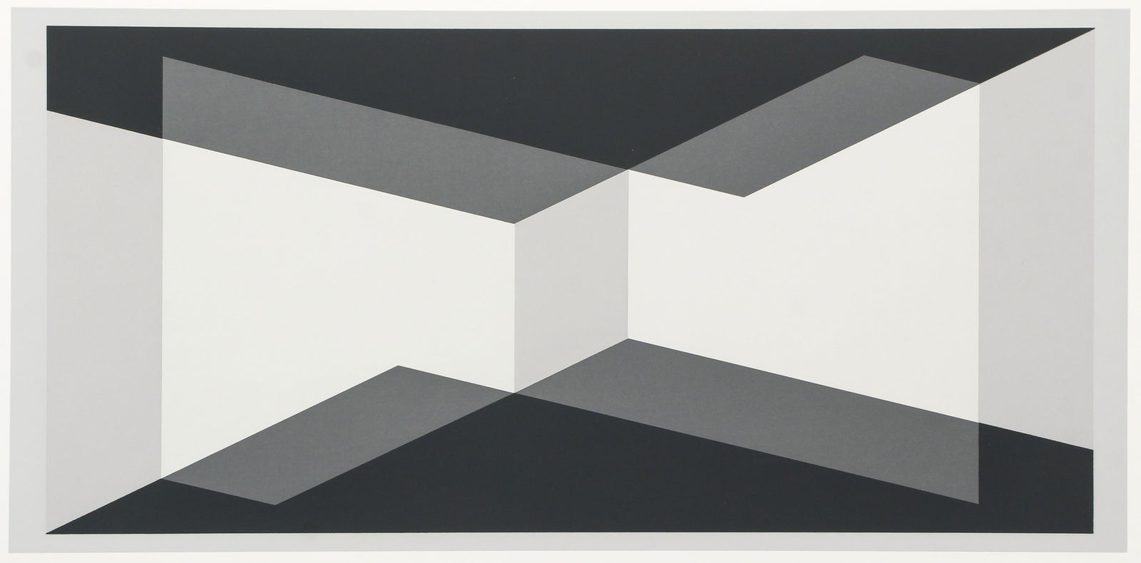 Josef Albers Screenprint Formulation Articulation 1972 (1 of 3)