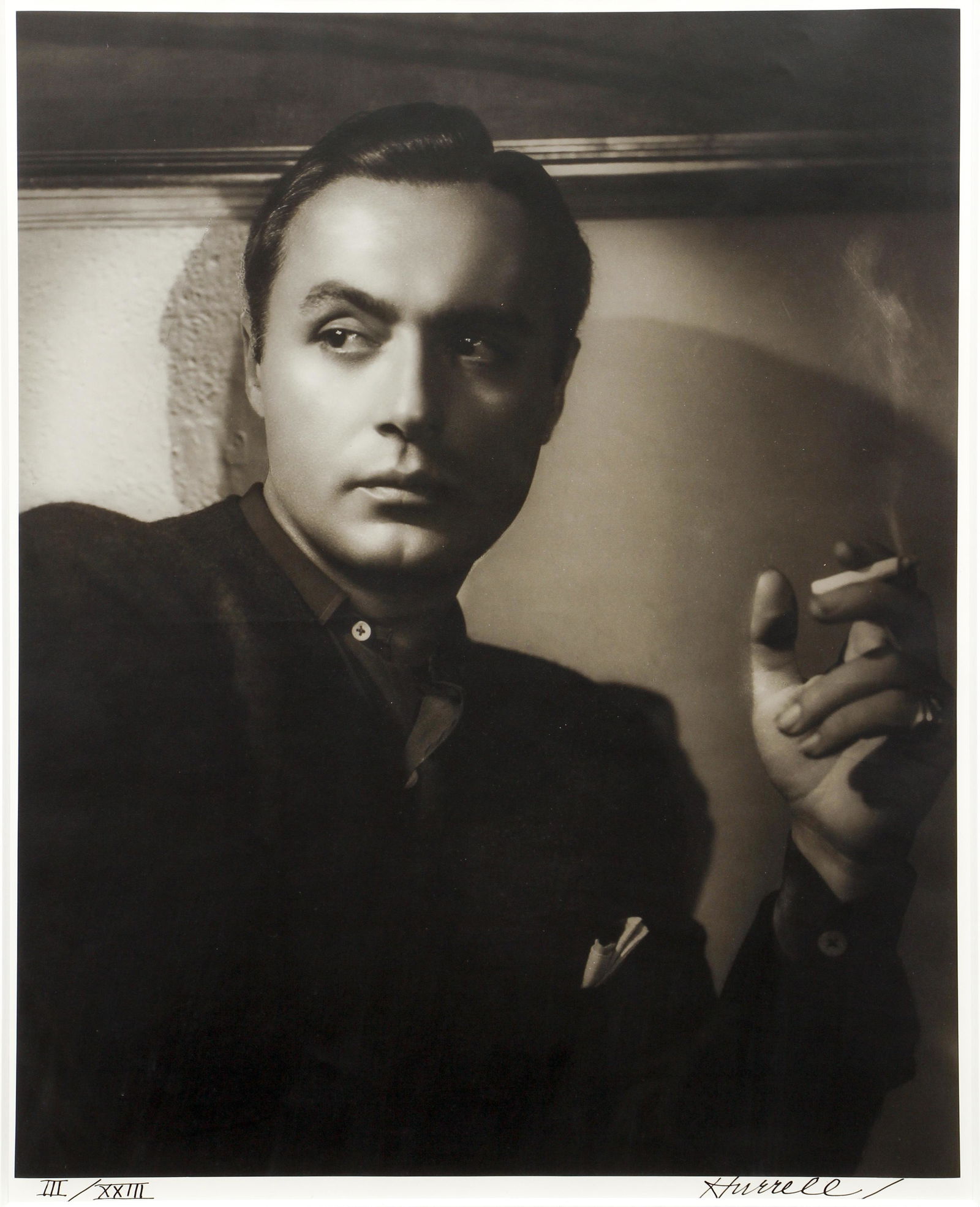 George Hurrell Charles Boyer Signed Photo (1 of 5)