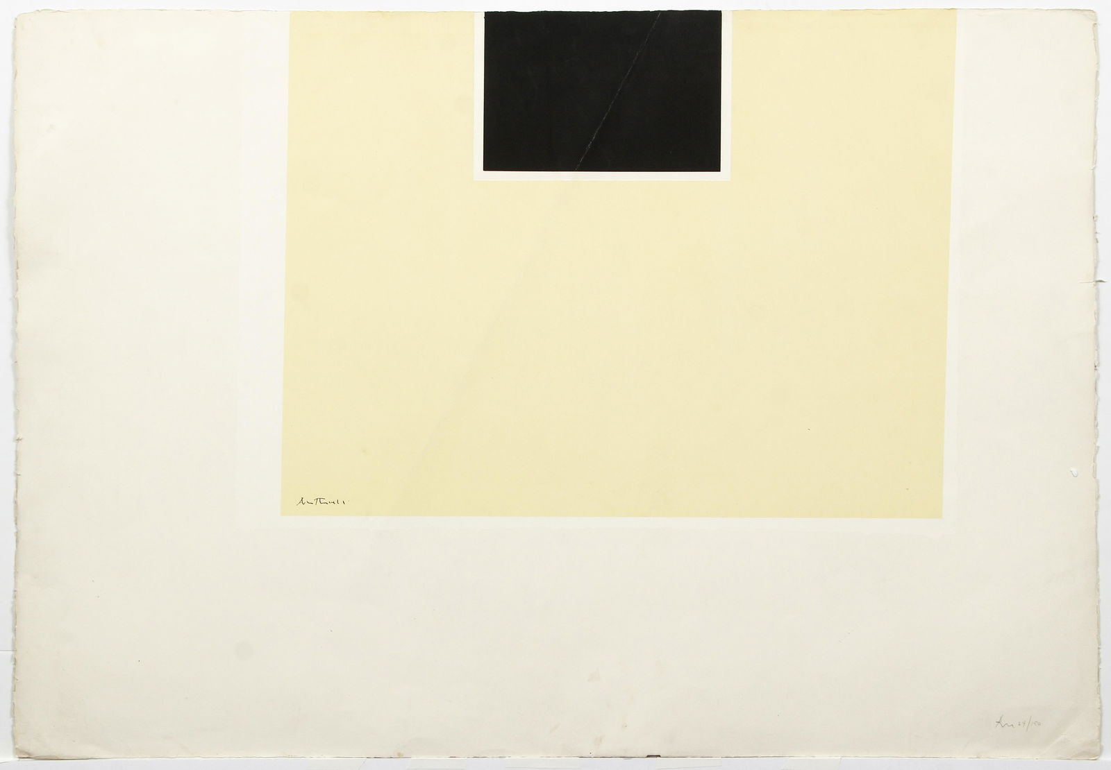 Robert Motherwell London Series II Screenprint Signed (1 of 5)