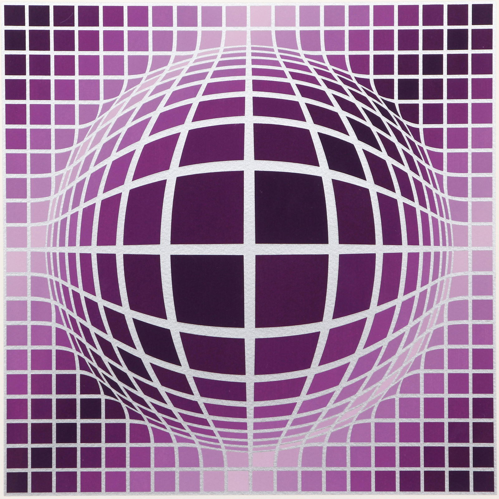 Victor Vasarely TSIGA II Signed Op Art screenprint (1 of 6)