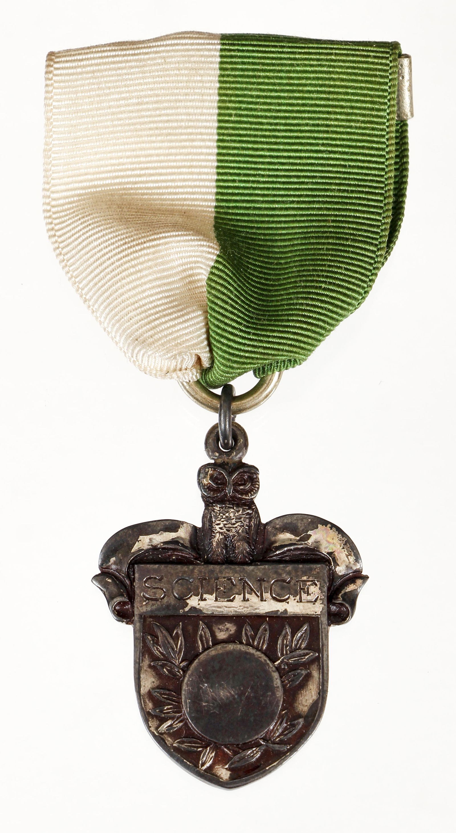 Sterling School Medallion and Ribbon 1932 Dorrety (1 of 4)