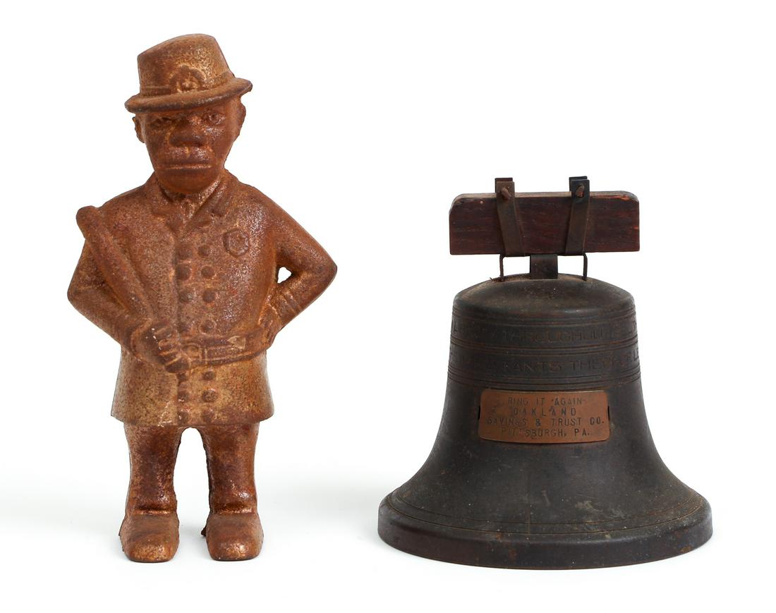 Set of Still Banks Policeman and Bell (1 of 5)