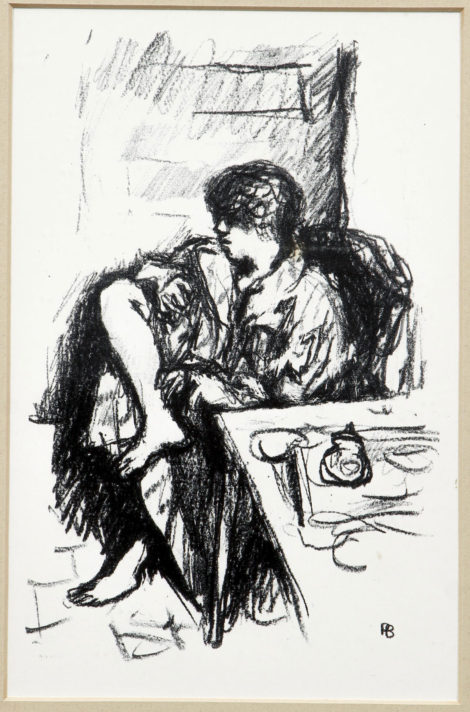 Figure in an Interior framed print (1 of 4)