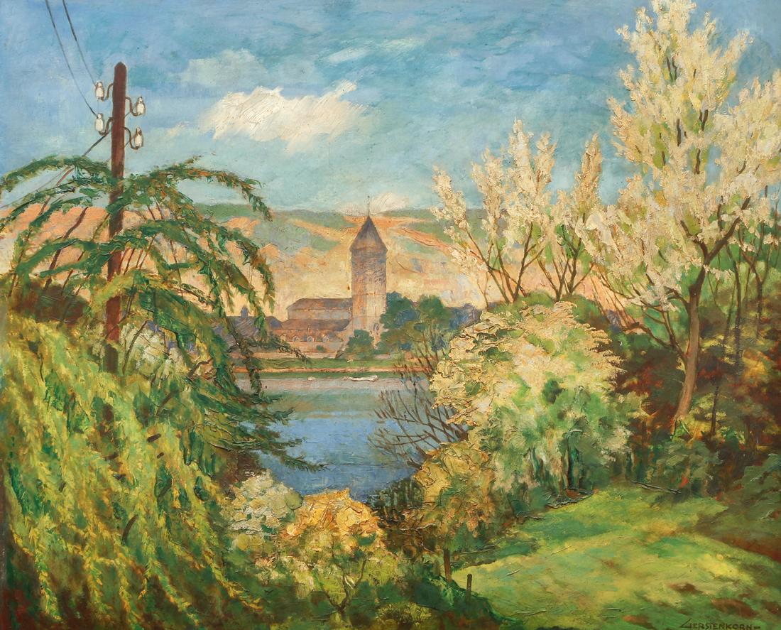 Robert Gerstenkorn Mousetrap Tower Painting (1 of 5)