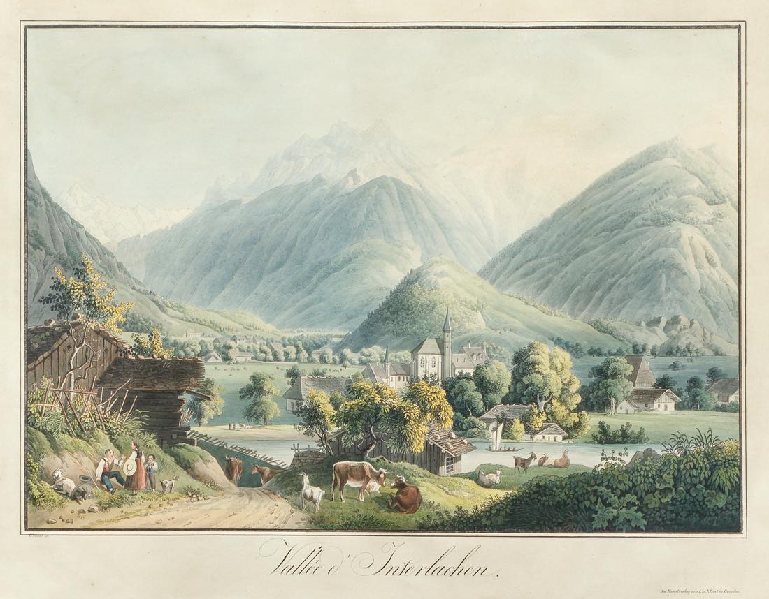 Vallée de'Interlachen late 18th or early 19th (1 of 6)