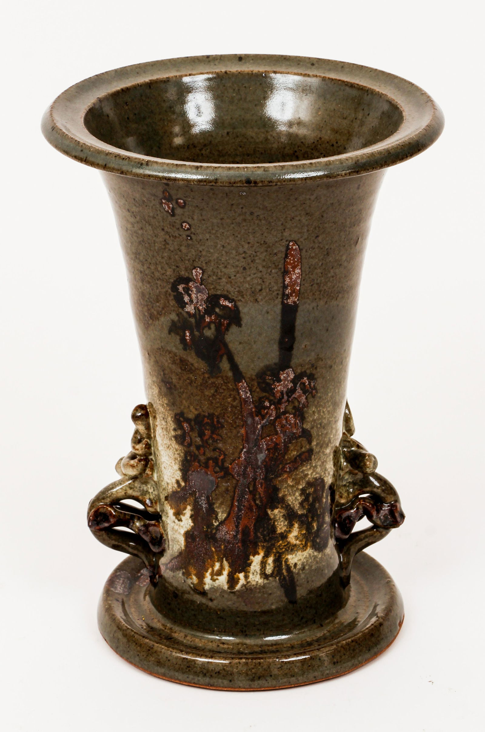 Ron Korczynski Glazed Ceramic Vase (1 of 4)