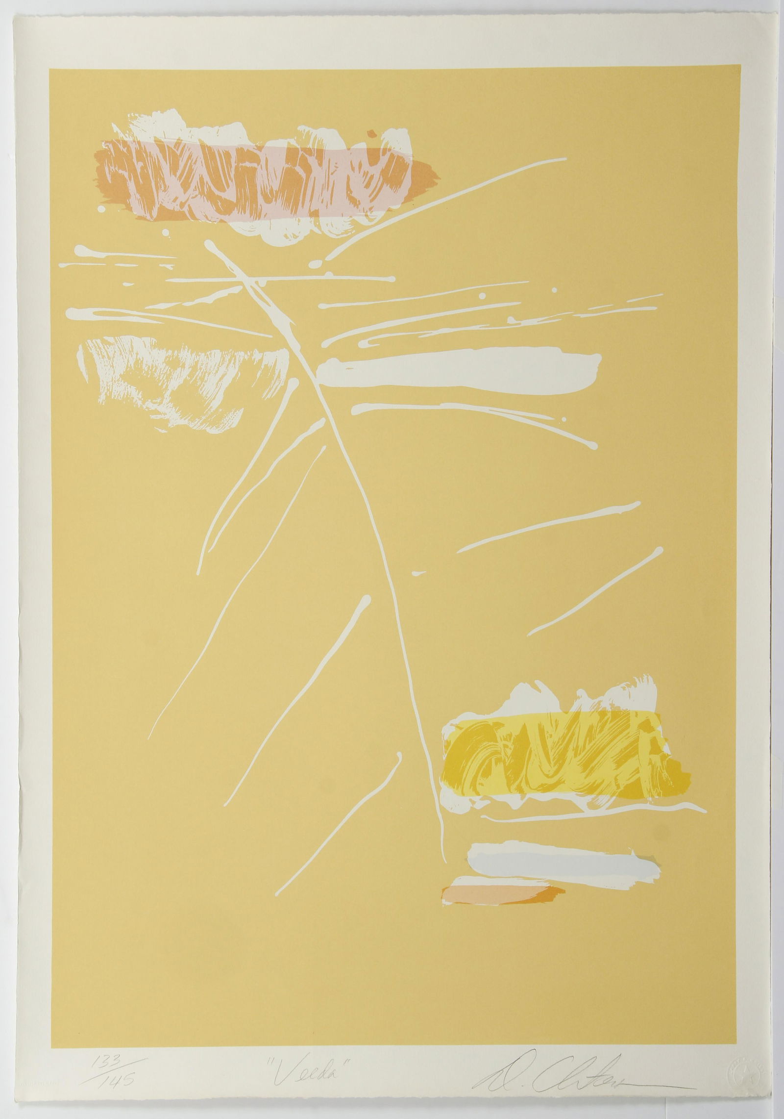 Dan Christensen Orig print Veeda (1 of 5)