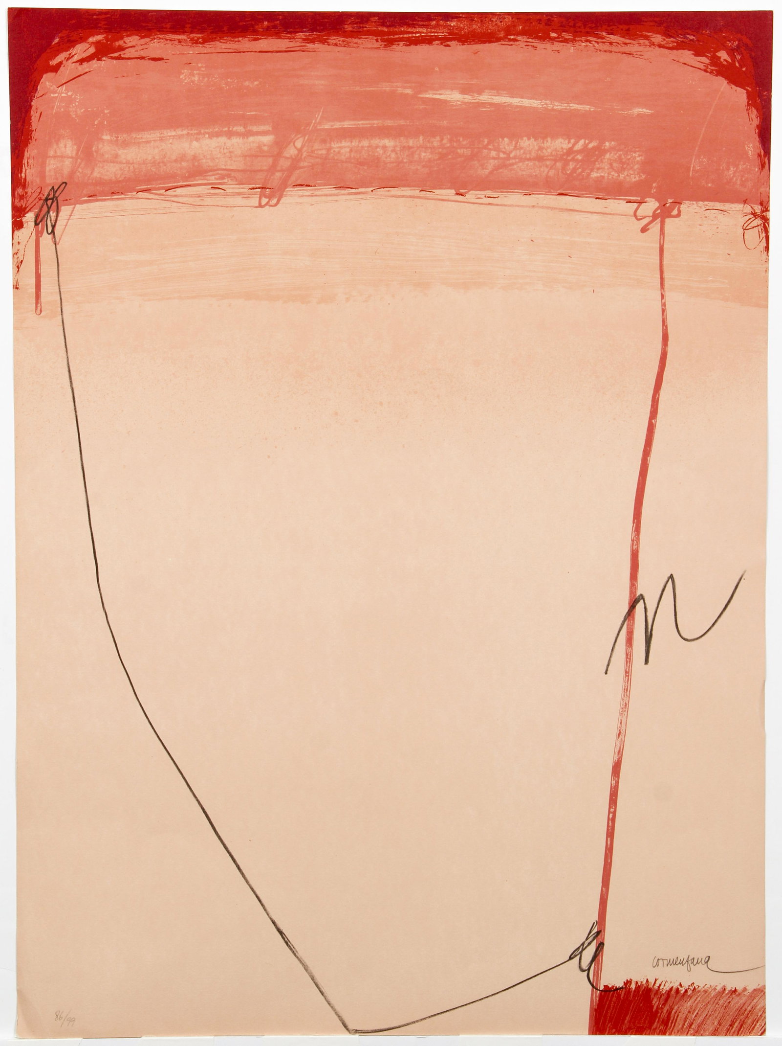 Enric Cormenzana Abstract Lithograph (1 of 4)