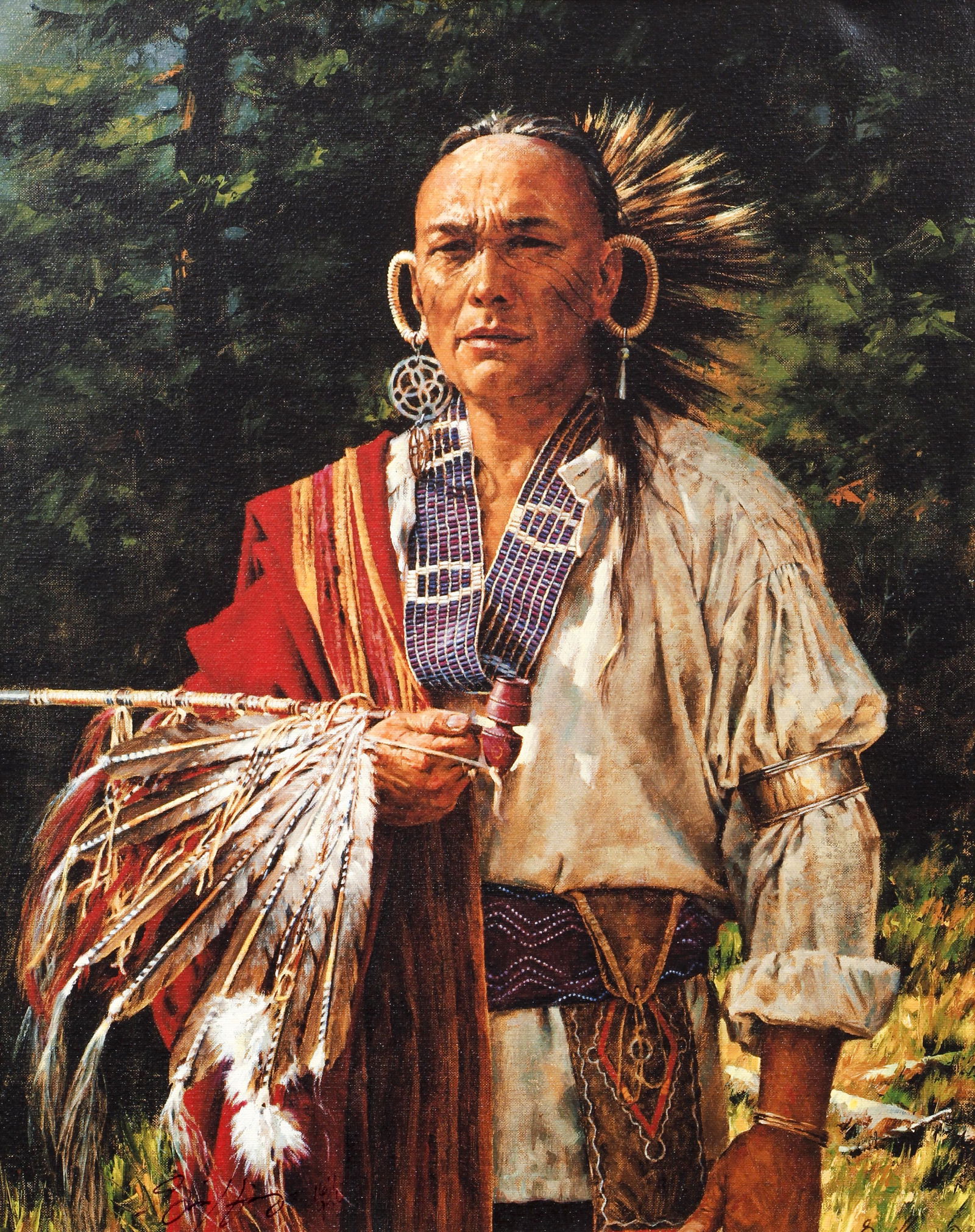 Robert Griffing Limited Edition Canvas The Peace Maker (1 of 5)