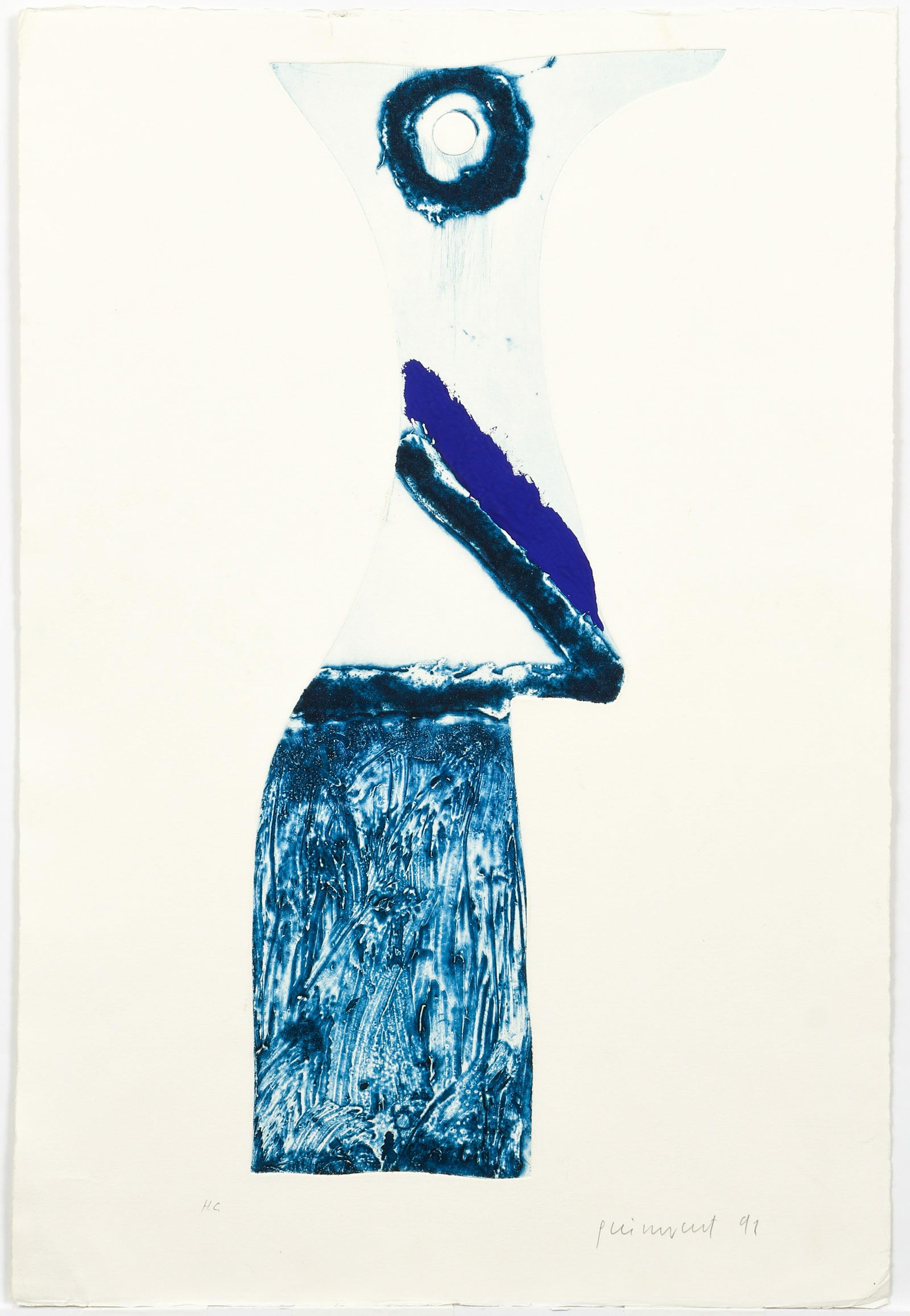 Josep Guinovart Abstract Print Signed 1991 (1 of 4)