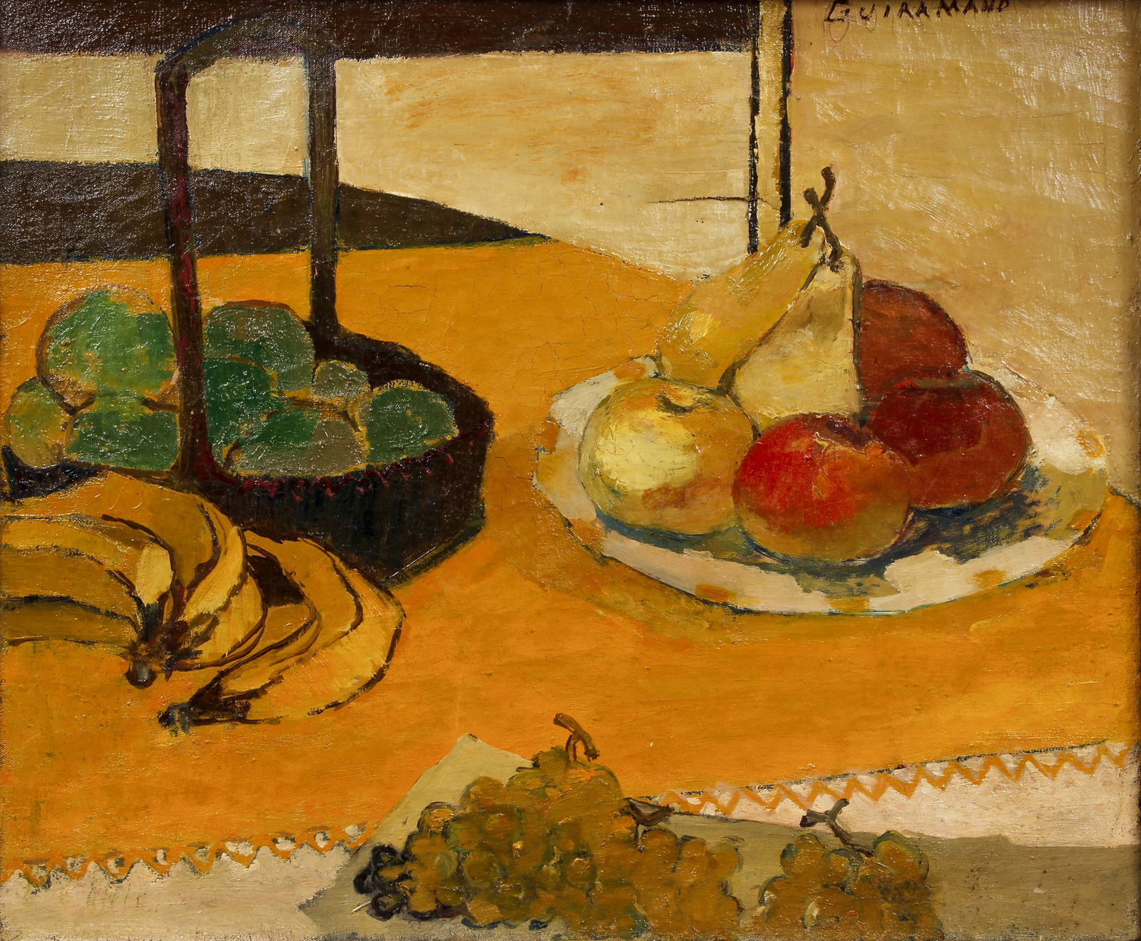 Style of Paul Guiramand Still Life Oil Ptg (1 of 6)