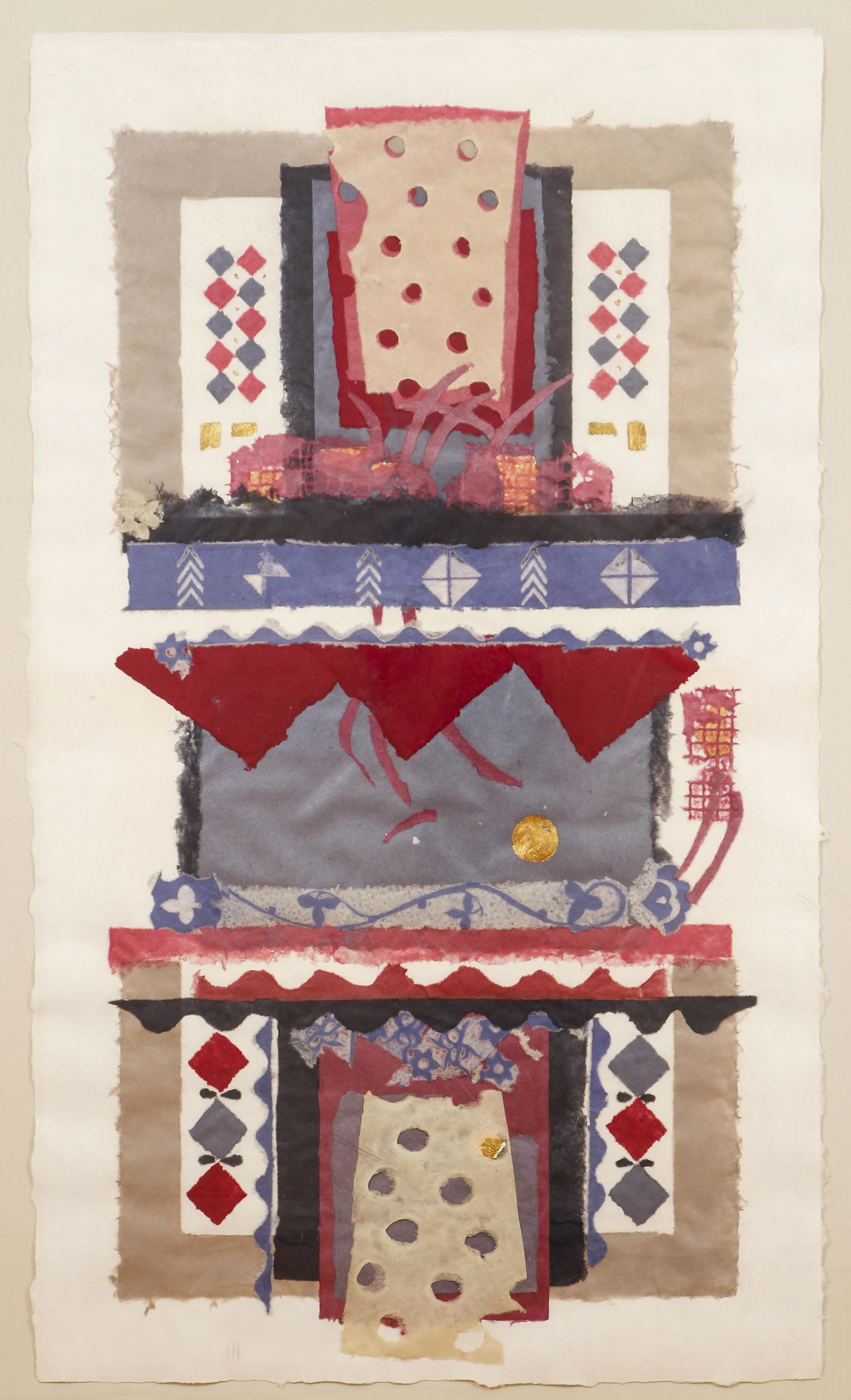 Donna Hollen-Bolmgren Handmade Paper Collage (1 of 3)