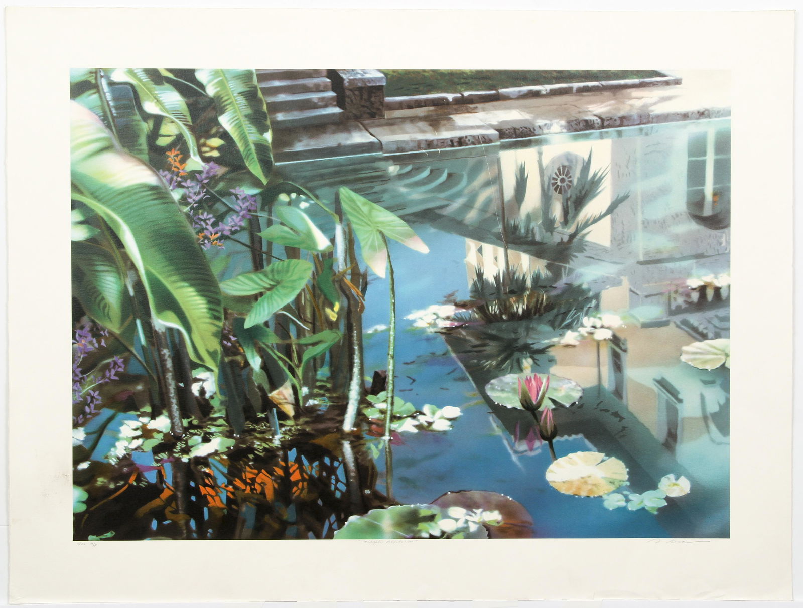 2 David Kessler signed Serigraphs Tangled Reflection (1 of 10)