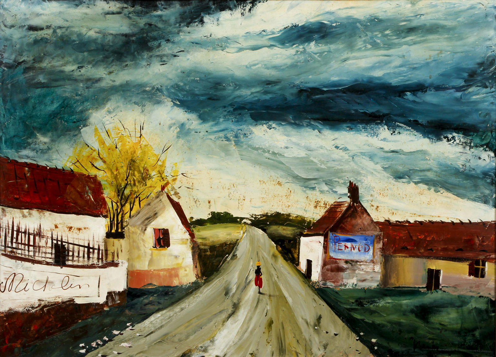 Charles Levier French Countryside Oil Painting (1 of 5)