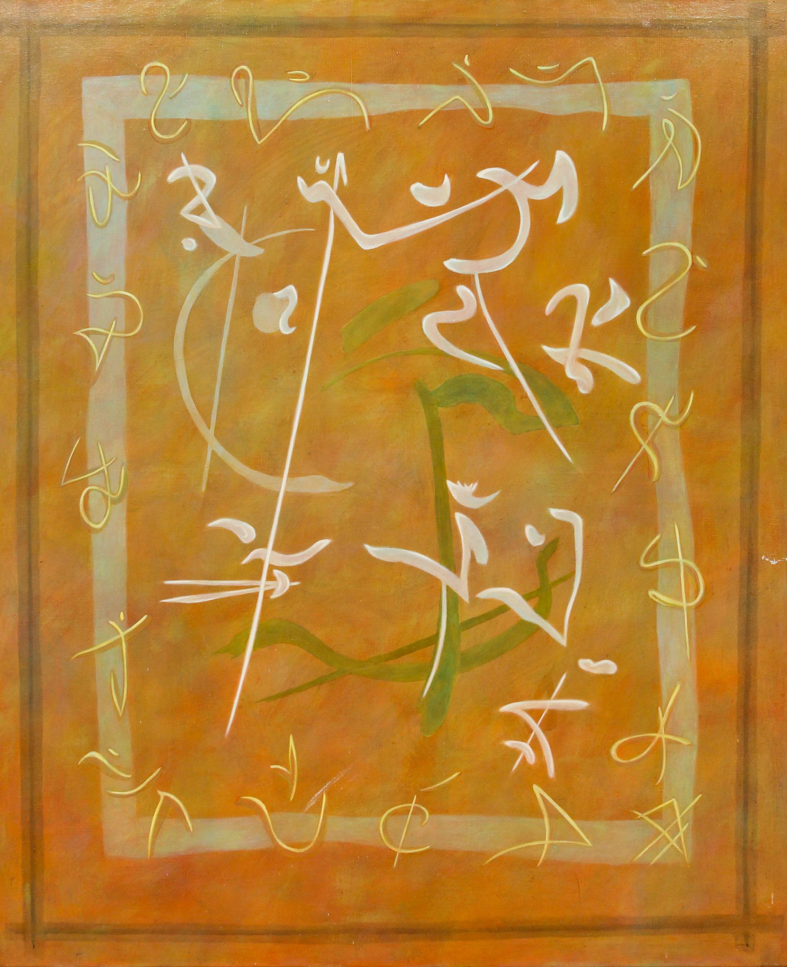 Axel Mockel A Winter's Tale oil ptg 1985 (1 of 3)