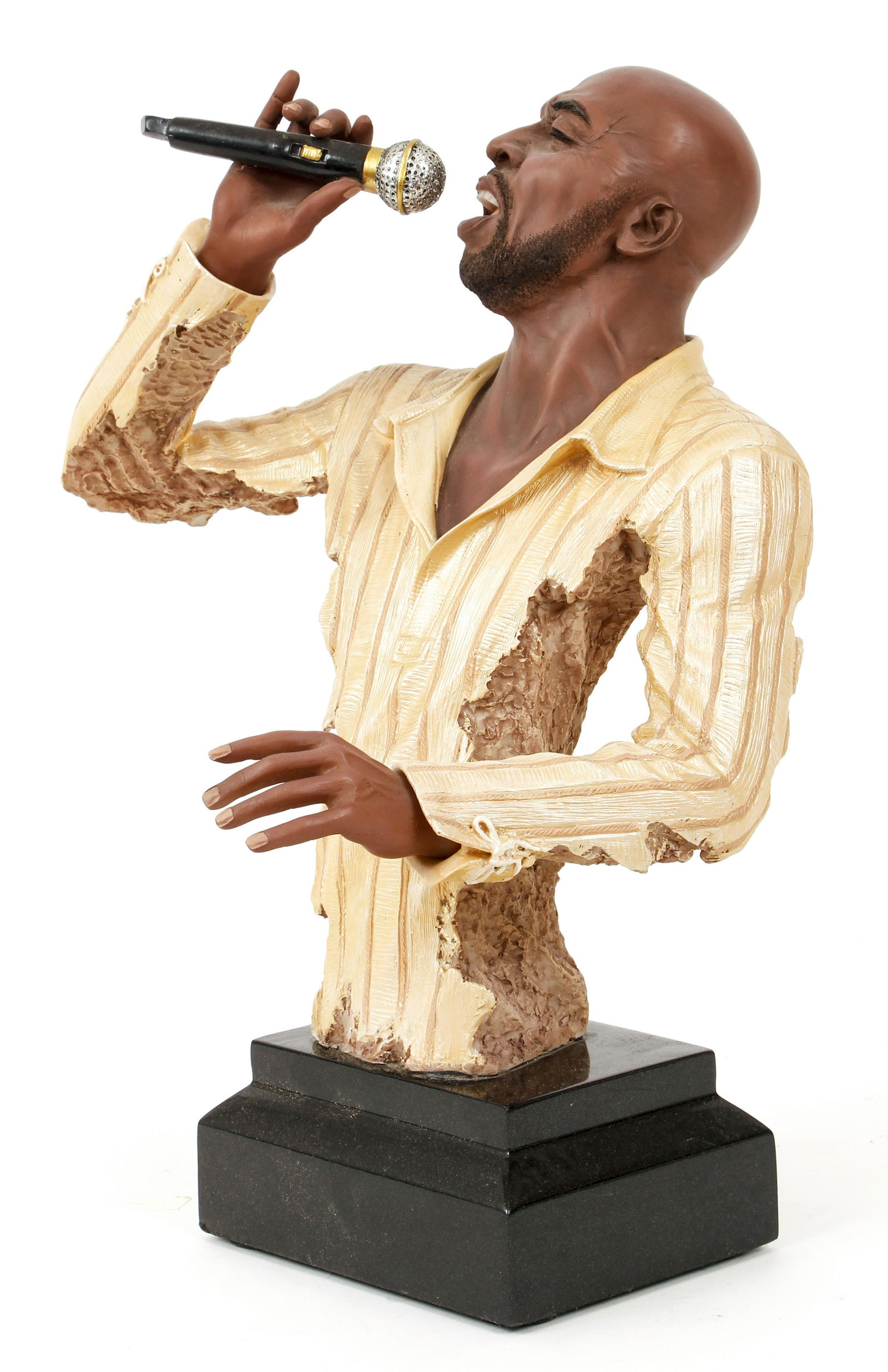 African American Jazz Sculpture Singer style of (1 of 7)
