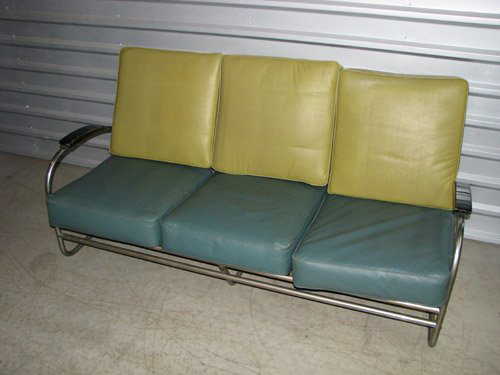 34 Royalchrome 1940 S Modernist Sofa