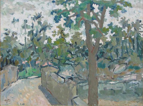 Albert Huie Landscape Painting