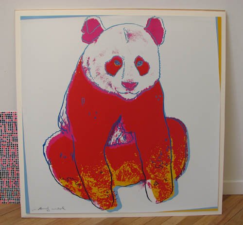Andy Warhol "Giant Panda" from Endangered Species