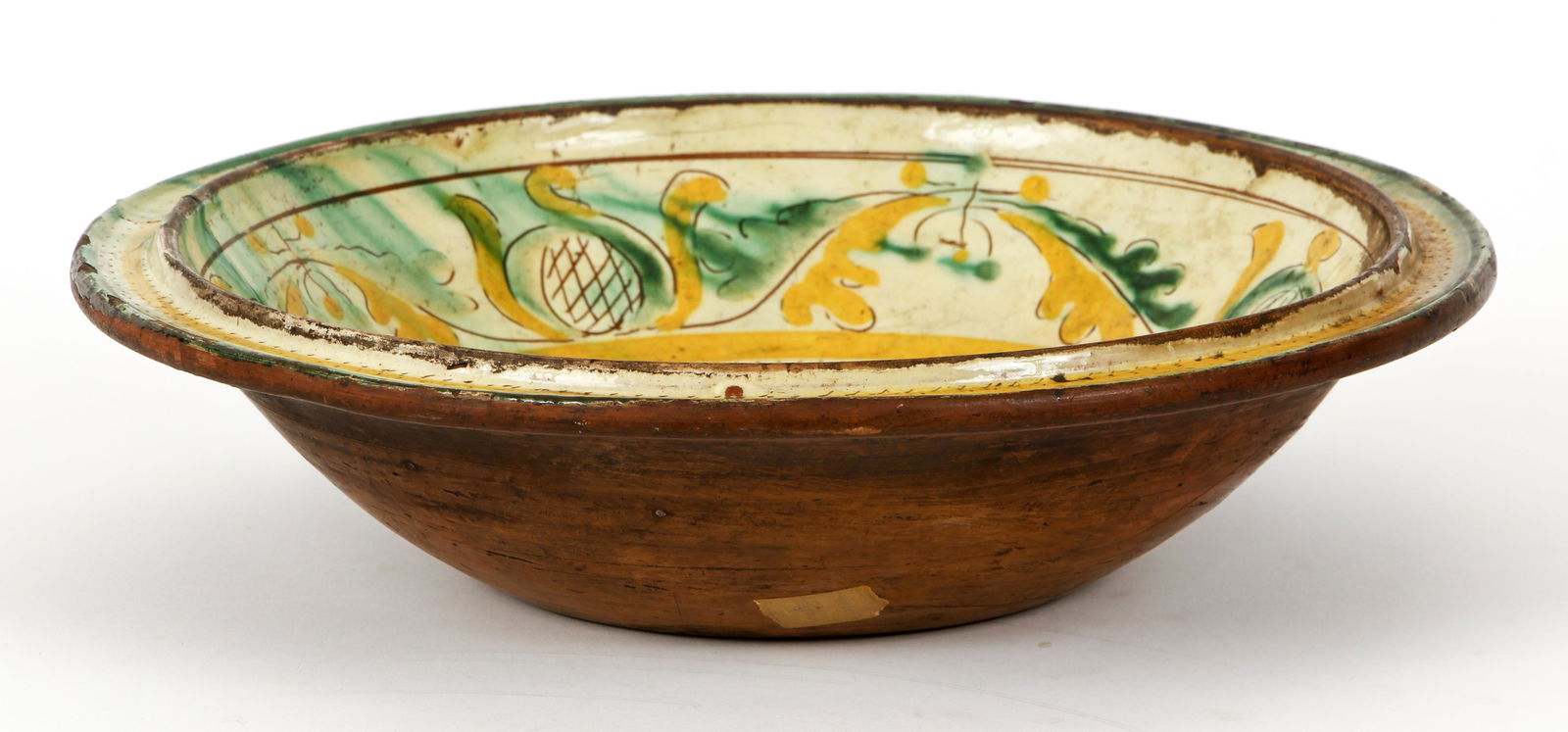 American redware Bowl 1826 (1 of 5)