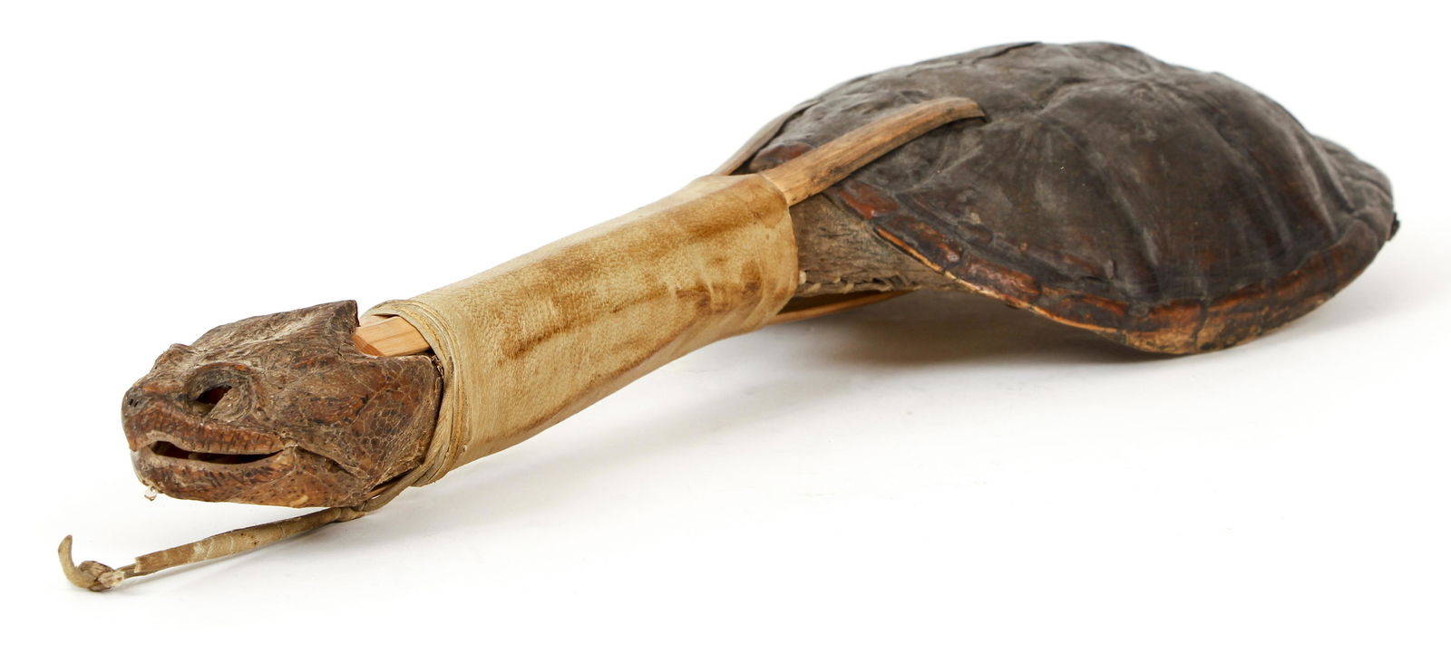 Iroquois Indian Snapping Turtle Rattle circa 1974 (1 of 6)