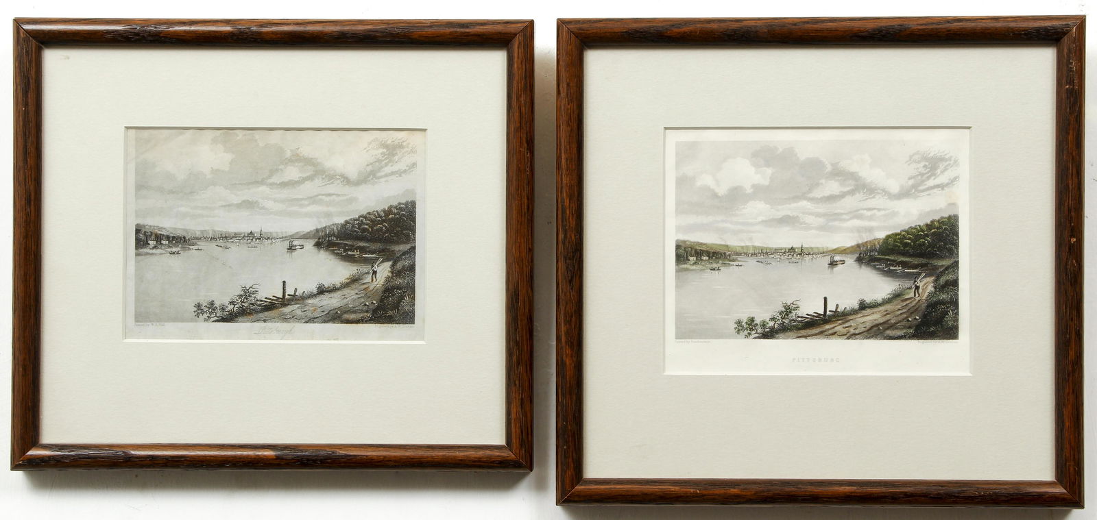 2 Views Pittsburg circa 1845 after Frankenstein and (1 of 12)