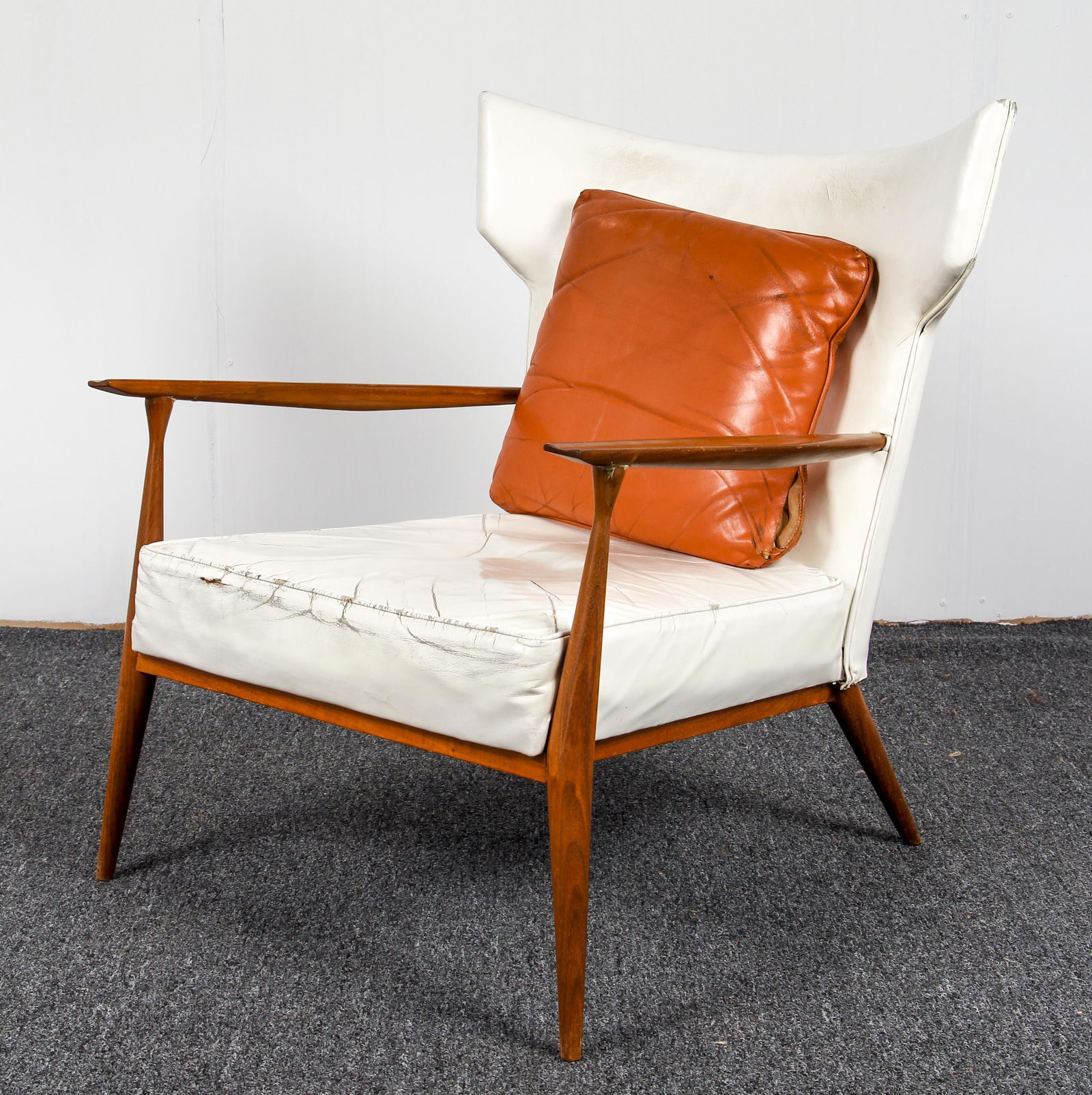 Rare Paul McCobb Wingback Loung Chair Model 1329 (1 of 6)