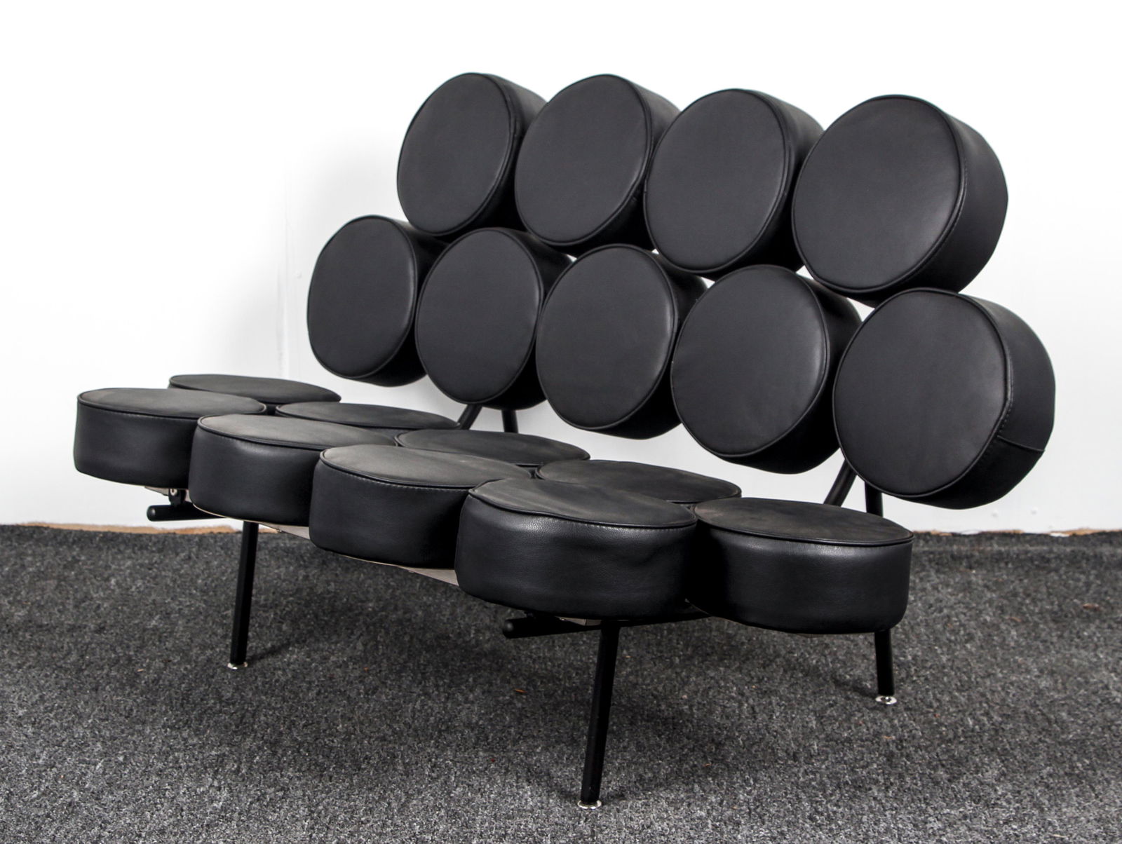 George Nelson style Marshmallow Sofa for Herman Miller (1 of 7)