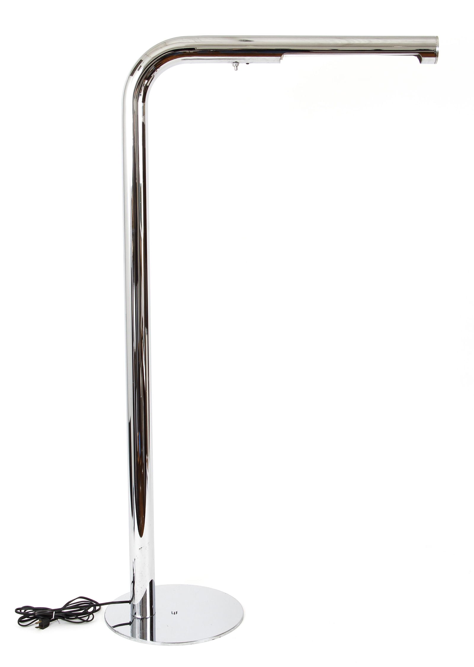 Robert Sonneman Chrome Mid Century Floor Lamp (1 of 5)