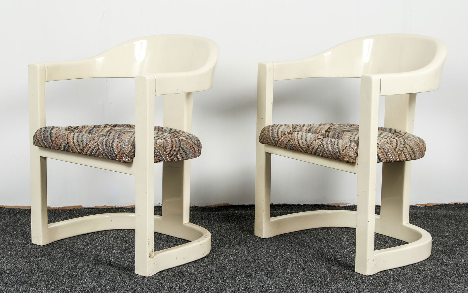 Pair of Onassis Chairs by Karl Springer (1 of 6)