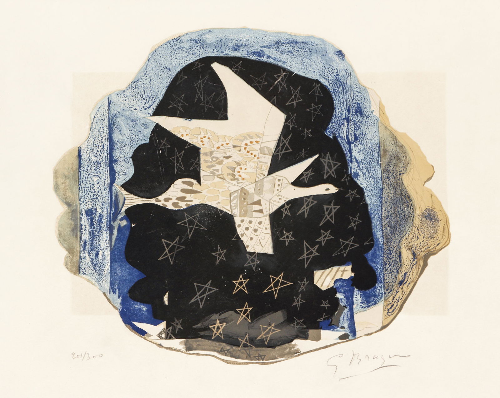 Georges Braque 1959 orig lithograph Les Etoiles (1 of 6)
