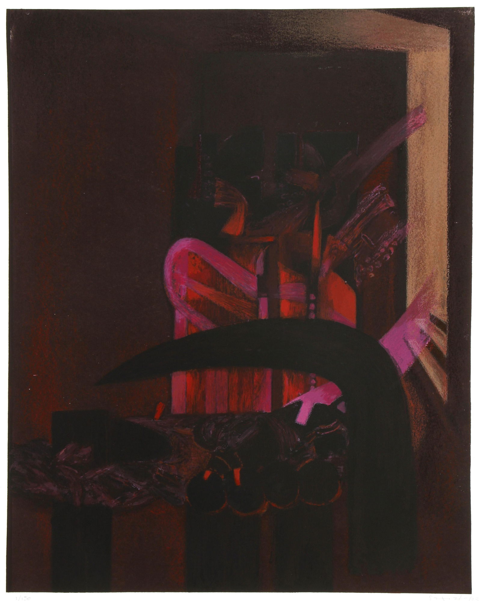 Fernando de Szyslo 1993 lithograph El Canto de la (1 of 5)