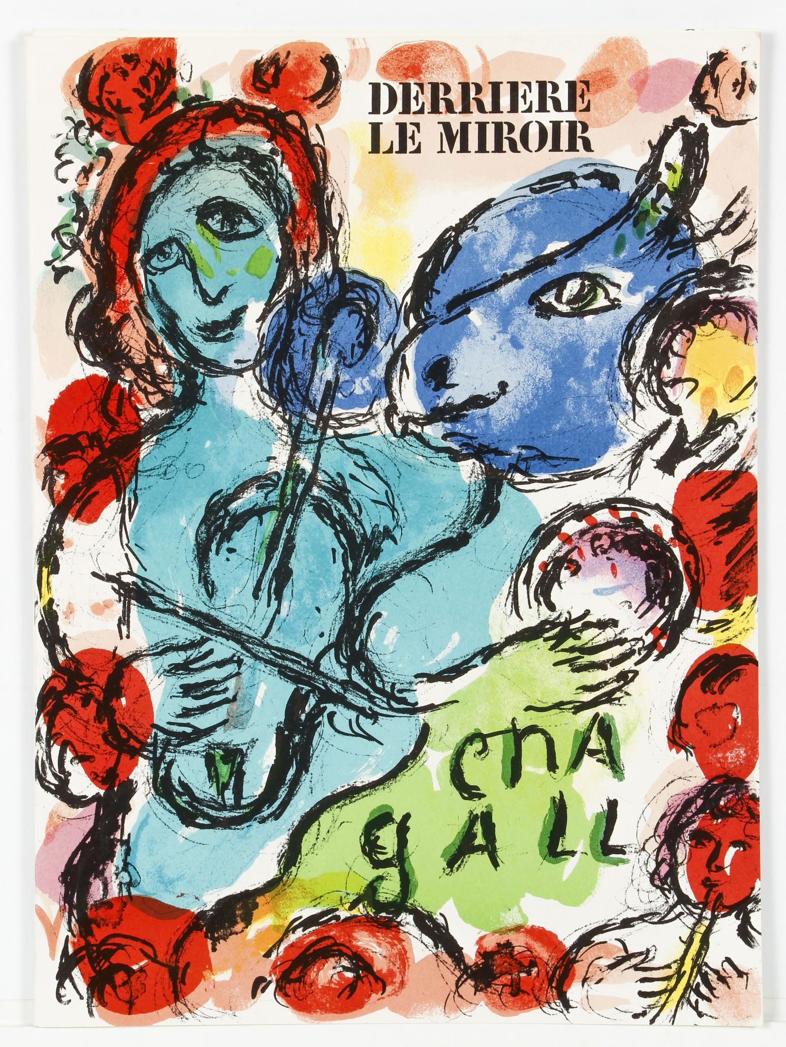 Marc Chagall Derriere Le Miroir 198 with lithos 1972 (1 of 5)