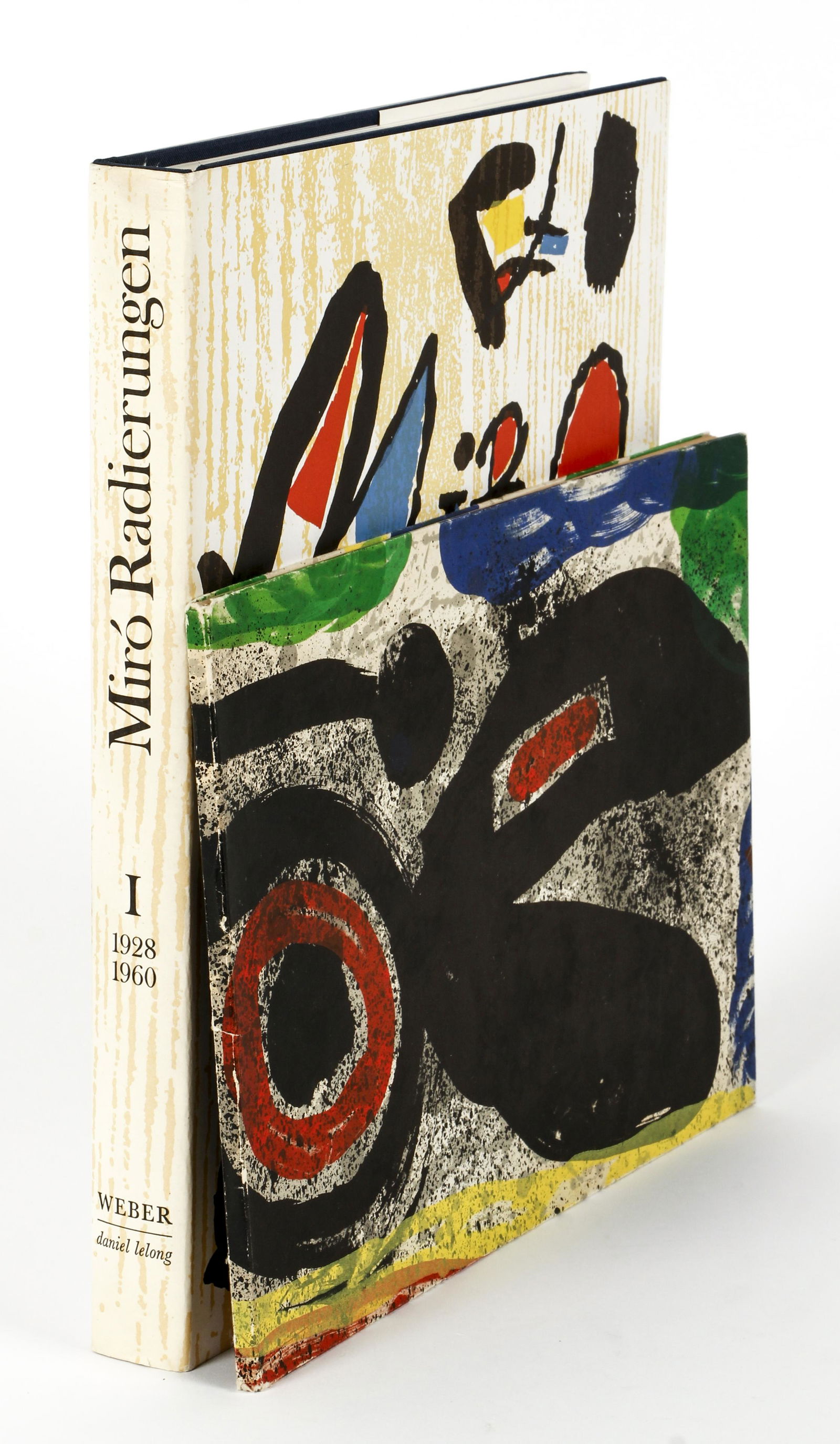 2 volume Miro Lot: Radierungen with Lithos and Exhib (1 of 10)