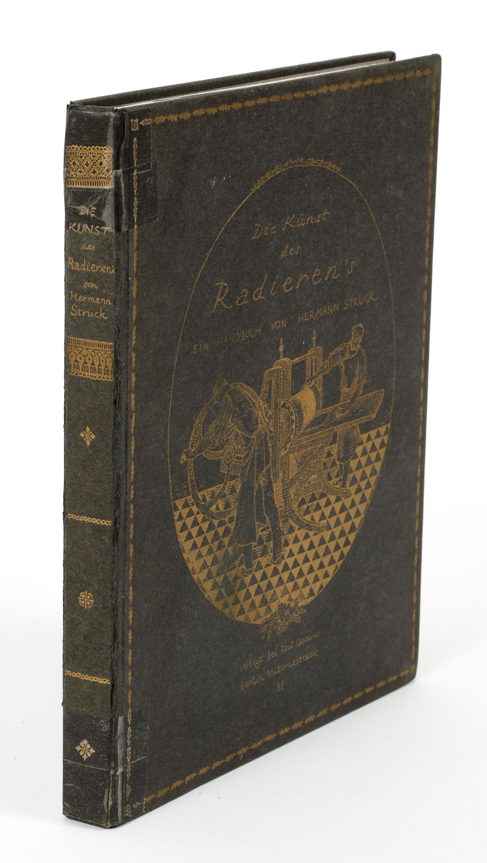 Die Kunst der Radierens with 3 engravings (1 of 8)