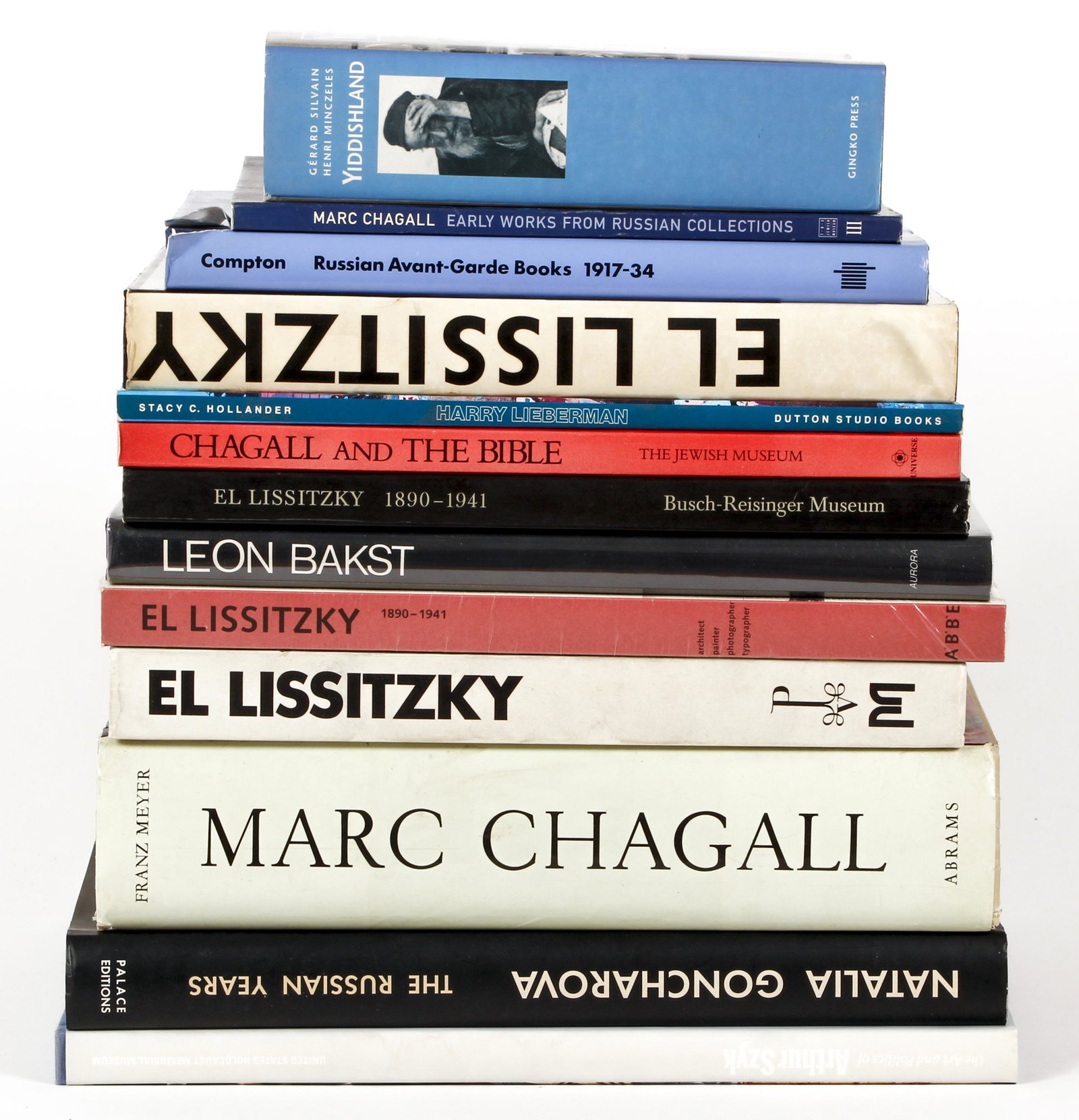 Lot of 13 books Russian European and Jewish Artists (1 of 7)